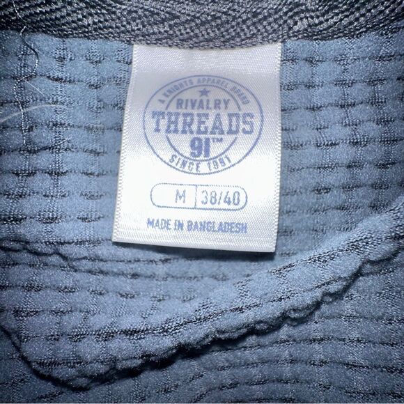 Minnesota Golden Gophers Shirt Adult Medium Gray Quarter Zip Pullover Mens Sz M - Picture 4 of 8